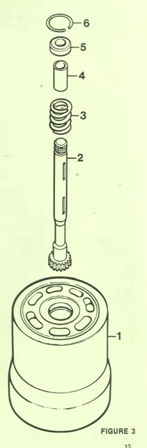 Denison Barrel & Auxiliary Shaft Assy