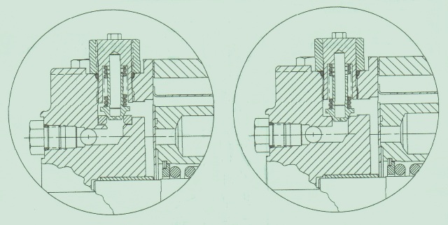 Sundstrand Sauer Danfoss 90 Series Motor – Charge Relief Seat